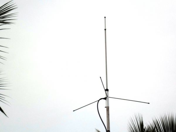 Antena Vhf De 5/8 De Onda - Frequência135-175 MHz
