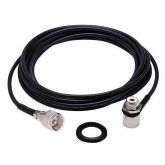 Cabo Coaxial Rg-58 5,5m C/ Conectores Uhf - Marca Aquário